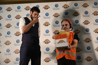 TREVISO 20 12 2018 LNP CAMPIONATO 2018-2019 DE LONGHI TREVISO BASKET - FESTA NATALE