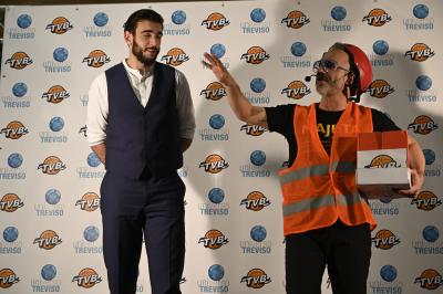 TREVISO 20 12 2018 LNP CAMPIONATO 2018-2019 DE LONGHI TREVISO BASKET - FESTA NATALE