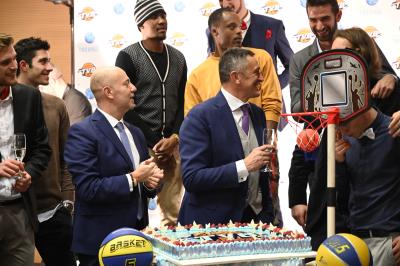 TREVISO 20 12 2018 LNP CAMPIONATO 2018-2019 DE LONGHI TREVISO BASKET - FESTA NATALE
