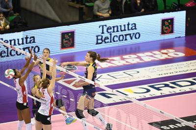 TREVISO 23 12 2018 LEGAVOLLEY CAMPIONATO 2018-2019  PROSECCO DOC IMOCO - BOSCA SAN BERNARDO CUNEO