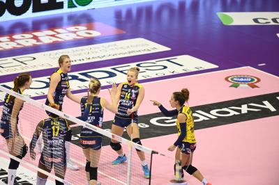 TREVISO 23 12 2018 LEGAVOLLEY CAMPIONATO 2018-2019  PROSECCO DOC IMOCO - BOSCA SAN BERNARDO CUNEO