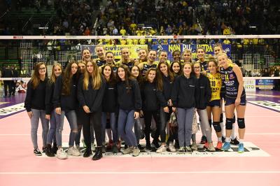 TREVISO 23 12 2018 LEGAVOLLEY CAMPIONATO 2018-2019  PROSECCO DOC IMOCO - BOSCA SAN BERNARDO CUNEO