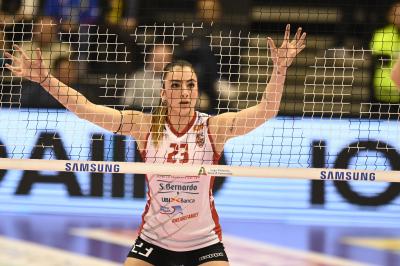 TREVISO 23 12 2018 LEGAVOLLEY CAMPIONATO 2018-2019  PROSECCO DOC IMOCO - BOSCA SAN BERNARDO CUNEO