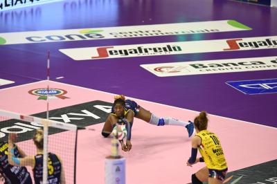 TREVISO 23 12 2018 LEGAVOLLEY CAMPIONATO 2018-2019  PROSECCO DOC IMOCO - BOSCA SAN BERNARDO CUNEO