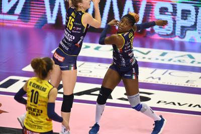 TREVISO 23 12 2018 LEGAVOLLEY CAMPIONATO 2018-2019  PROSECCO DOC IMOCO - BOSCA SAN BERNARDO CUNEO