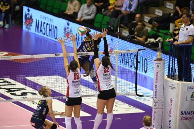 TREVISO 23 12 2018 LEGAVOLLEY CAMPIONATO 2018-2019  PROSECCO DOC IMOCO - BOSCA SAN BERNARDO CUNEO
