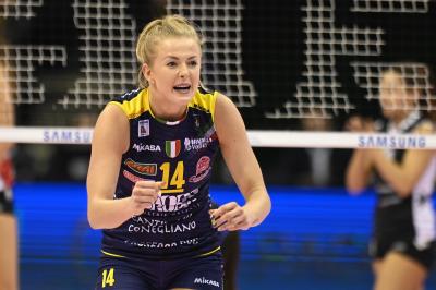 TREVISO 23 12 2018 LEGAVOLLEY CAMPIONATO 2018-2019  PROSECCO DOC IMOCO - BOSCA SAN BERNARDO CUNEO