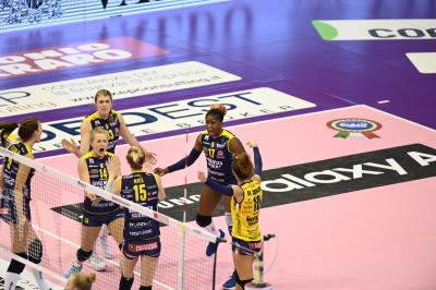 TREVISO 23 12 2018 LEGAVOLLEY CAMPIONATO 2018-2019  PROSECCO DOC IMOCO - BOSCA SAN BERNARDO CUNEO