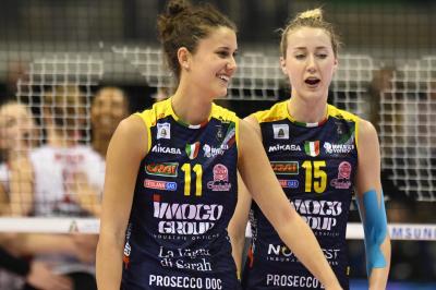 TREVISO 23 12 2018 LEGAVOLLEY CAMPIONATO 2018-2019  PROSECCO DOC IMOCO - BOSCA SAN BERNARDO CUNEO
