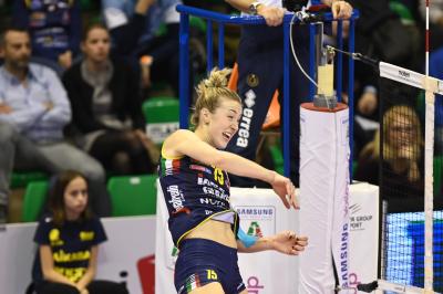 TREVISO 23 12 2018 LEGAVOLLEY CAMPIONATO 2018-2019  PROSECCO DOC IMOCO - BOSCA SAN BERNARDO CUNEO