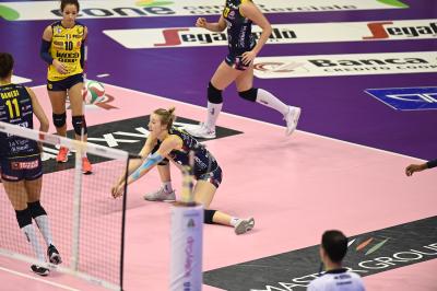 TREVISO 23 12 2018 LEGAVOLLEY CAMPIONATO 2018-2019  PROSECCO DOC IMOCO - BOSCA SAN BERNARDO CUNEO