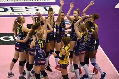 TREVISO 23 12 2018 LEGAVOLLEY CAMPIONATO 2018-2019  PROSECCO DOC IMOCO - BOSCA SAN BERNARDO CUNEO