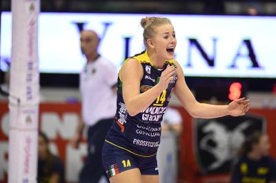 TREVISO 26 12 2018 LEGAVOLLEY CAMPIONATO 2018-2019  PROSECCO DOC IMOCO - BRESCIA