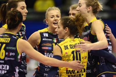 TREVISO 26 12 2018 LEGAVOLLEY CAMPIONATO 2018-2019  PROSECCO DOC IMOCO - BRESCIA