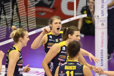 TREVISO 26 12 2018 LEGAVOLLEY CAMPIONATO 2018-2019  PROSECCO DOC IMOCO - BRESCIA