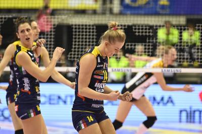 TREVISO 26 12 2018 LEGAVOLLEY CAMPIONATO 2018-2019  PROSECCO DOC IMOCO - BRESCIA