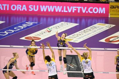 TREVISO 26 12 2018 LEGAVOLLEY CAMPIONATO 2018-2019  PROSECCO DOC IMOCO - BRESCIA