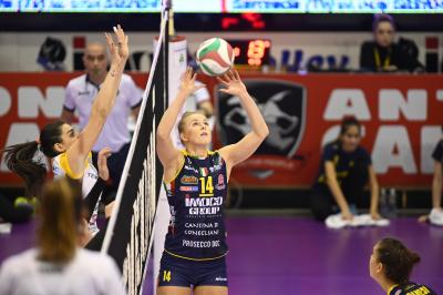 TREVISO 26 12 2018 LEGAVOLLEY CAMPIONATO 2018-2019  PROSECCO DOC IMOCO - BRESCIA