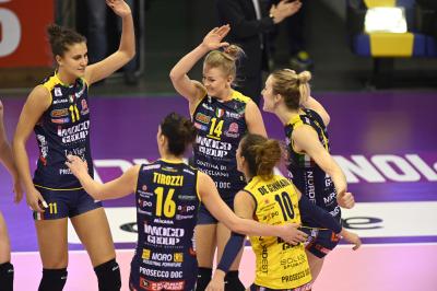TREVISO 26 12 2018 LEGAVOLLEY CAMPIONATO 2018-2019  PROSECCO DOC IMOCO - BRESCIA