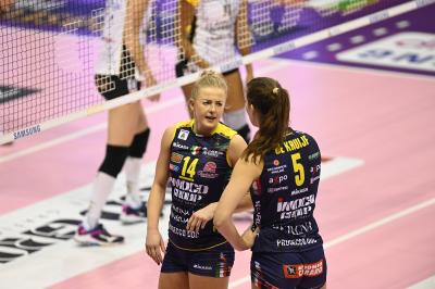 TREVISO 26 12 2018 LEGAVOLLEY CAMPIONATO 2018-2019  PROSECCO DOC IMOCO - BRESCIA