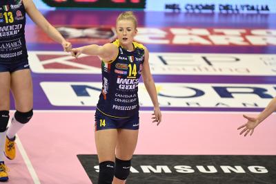 TREVISO 26 12 2018 LEGAVOLLEY CAMPIONATO 2018-2019  PROSECCO DOC IMOCO - BRESCIA