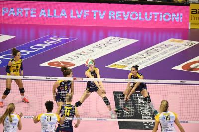 TREVISO 26 12 2018 LEGAVOLLEY CAMPIONATO 2018-2019  PROSECCO DOC IMOCO - BRESCIA