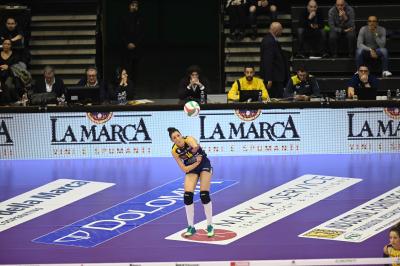 TREVISO 26 12 2018 LEGAVOLLEY CAMPIONATO 2018-2019  PROSECCO DOC IMOCO - BRESCIA
