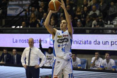 TREVISO 30 12 2018 LNP CAMPIONATO 2018-2019 DE LONGHI TREVISO BASKET - ASSIGECO PIACENZA
