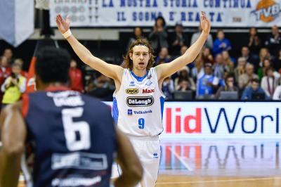 TREVISO 30 12 2018 LNP CAMPIONATO 2018-2019 DE LONGHI TREVISO BASKET - ASSIGECO PIACENZA