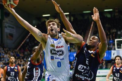 TREVISO 30 12 2018 LNP CAMPIONATO 2018-2019 DE LONGHI TREVISO BASKET - ASSIGECO PIACENZA