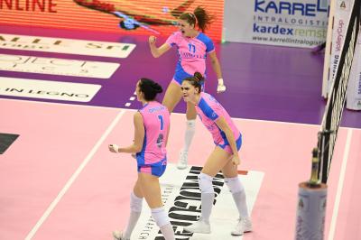 TREVISO 20 01 2019 LEGAVOLLEY CAMPIONATO 2018-2019  PROSECCO DOC IMOCO - MONZA