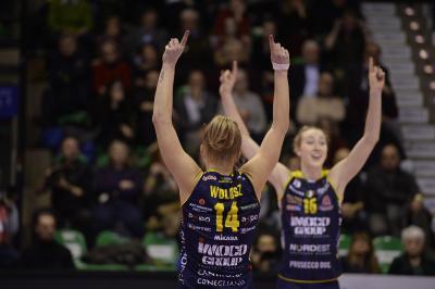 TREVISO 20 01 2019 LEGAVOLLEY CAMPIONATO 2018-2019  PROSECCO DOC IMOCO - MONZA