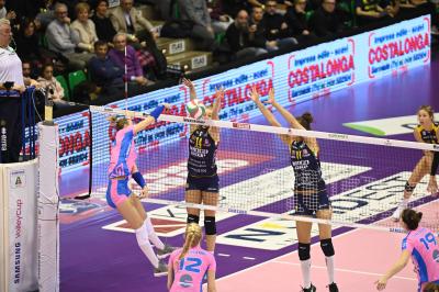 TREVISO 20 01 2019 LEGAVOLLEY CAMPIONATO 2018-2019  PROSECCO DOC IMOCO - MONZA