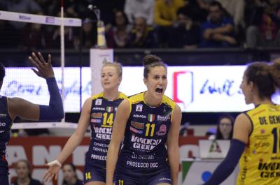 TREVISO 20 01 2019 LEGAVOLLEY CAMPIONATO 2018-2019  PROSECCO DOC IMOCO - MONZA
