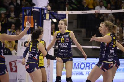 TREVISO 20 01 2019 LEGAVOLLEY CAMPIONATO 2018-2019  PROSECCO DOC IMOCO - MONZA