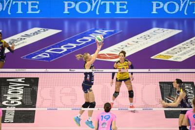 TREVISO 20 01 2019 LEGAVOLLEY CAMPIONATO 2018-2019  PROSECCO DOC IMOCO - MONZA