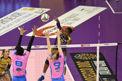 TREVISO 20 01 2019 LEGAVOLLEY CAMPIONATO 2018-2019  PROSECCO DOC IMOCO - MONZA