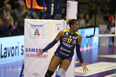 TREVISO 20 01 2019 LEGAVOLLEY CAMPIONATO 2018-2019  PROSECCO DOC IMOCO - MONZA