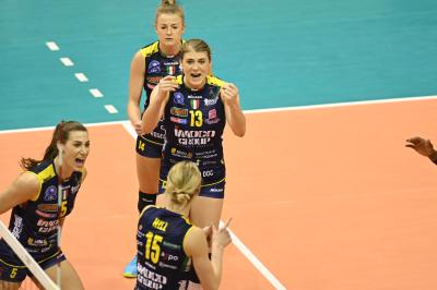 TREVISO 06 02 2019 CEV 2018-2019  ANTONIO CARRARO IMOCO - SCHWERIN