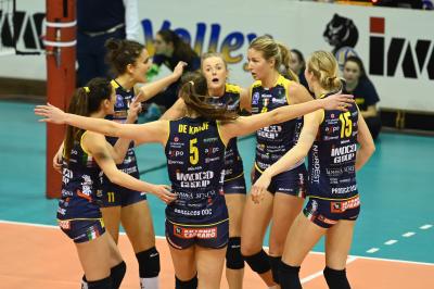 TREVISO 06 02 2019 CEV 2018-2019  ANTONIO CARRARO IMOCO - SCHWERIN