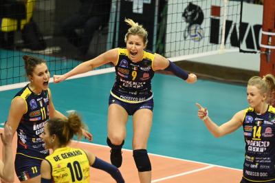 TREVISO 06 02 2019 CEV 2018-2019  ANTONIO CARRARO IMOCO - SCHWERIN