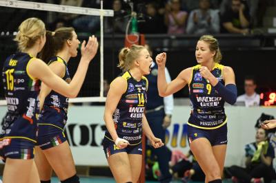 TREVISO 06 02 2019 CEV 2018-2019  ANTONIO CARRARO IMOCO - SCHWERIN