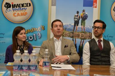 TREVISO 10 02 2019 LEGAVOLLEY CAMPIONATO  2018-2019  PROSECCO DOC IMOCO - PRESENTAZIONE IMOCO CAMP 2019