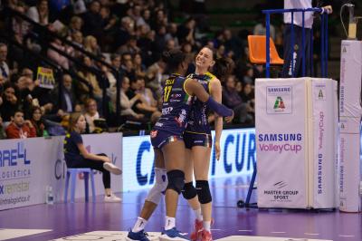 TREVISO 10 02 2019 LEGAVOLLEY CAMPIONATO 2018-2019  PROSECCO DOC IMOCO - REALE MURUA FENERA CHIERI