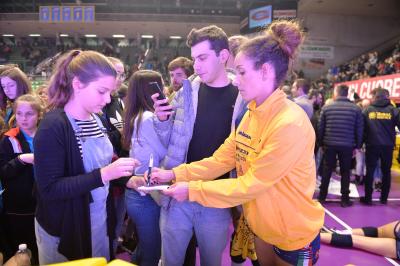 TREVISO 10 02 2019 LEGAVOLLEY CAMPIONATO 2018-2019  PROSECCO DOC IMOCO - REALE MURUA FENERA CHIERI