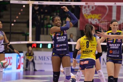TREVISO 10 02 2019 LEGAVOLLEY CAMPIONATO 2018-2019  PROSECCO DOC IMOCO - REALE MURUA FENERA CHIERI