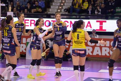 TREVISO 10 02 2019 LEGAVOLLEY CAMPIONATO 2018-2019  PROSECCO DOC IMOCO - REALE MURUA FENERA CHIERI