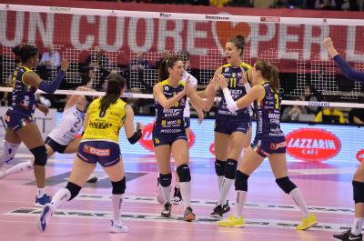 TREVISO 10 02 2019 LEGAVOLLEY CAMPIONATO 2018-2019  PROSECCO DOC IMOCO - REALE MURUA FENERA CHIERI
