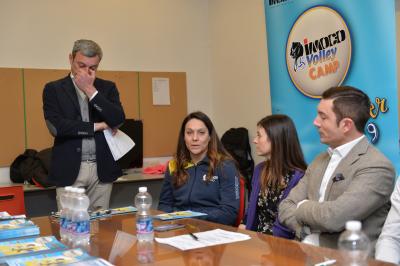 TREVISO 10 02 2019 LEGAVOLLEY CAMPIONATO  2018-2019  PROSECCO DOC IMOCO - PRESENTAZIONE IMOCO CAMP 2019