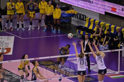 TREVISO 10 02 2019 LEGAVOLLEY CAMPIONATO 2018-2019  PROSECCO DOC IMOCO - REALE MURUA FENERA CHIERI